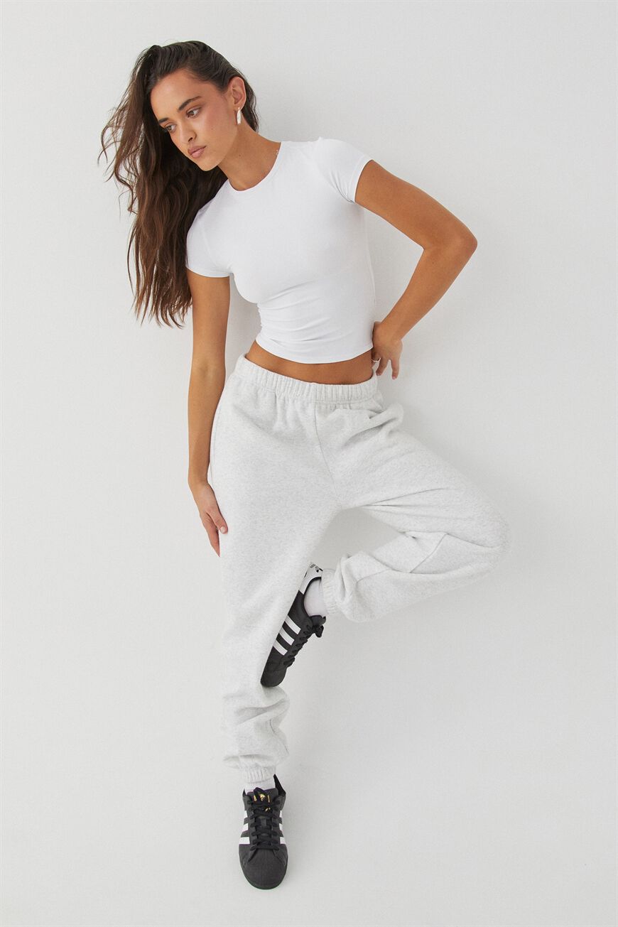 Riri Tank Luxe Longline Tee 90s Jogger Track Pant Bundle