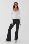 Riri Scoop Neck Long Sleeve Top & Active Flare Pant,  - alternate image 1