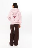 Ella Oversized Fleece Hoodie & Fold Back Wide Leg Pant Bundle,  - alternate image 2