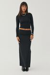 Luxe Long Sleeve Tee & Luxe Maxi Skirt Bundle,  - alternate image 1