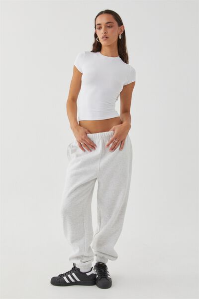 90s Jogger Track Pant & Luxe Longline Tee Bundle, 