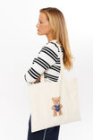 Supre Foundation Square Tote, TEDDY - alternate image 2