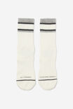 Life Changer X Cotton On Socks, GREY/BLACK - alternate image 3