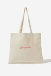 Supré Square Foundation Tote Bag, SUPRE RED HEART - alternate image 1