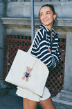 Supre Foundation Square Tote, TEDDY - alternate image 1