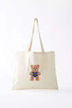 Supre Foundation Square Tote, TEDDY - alternate image 2