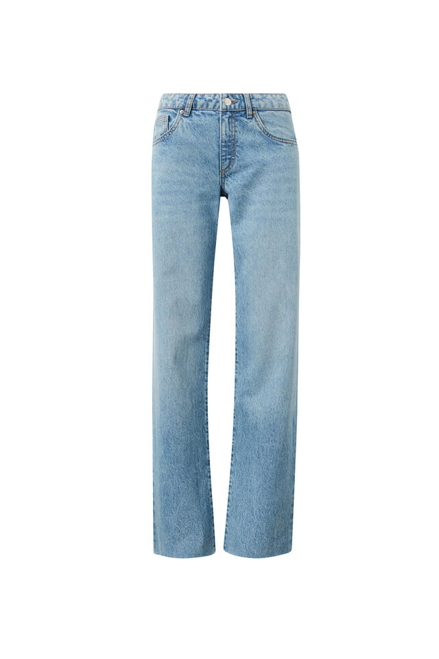 Straight Leg Jean, GLACIER BLUE