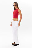 Henley Relaxed Linen Pant, SUMMER WHITE - alternate image 5