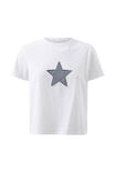 Stripe Star Graphic Tee, WHITE/STRIPE STAR - alternate image 6