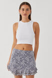 Lola Lace Mini Skirt, FOSSIL GREY - alternate image 2