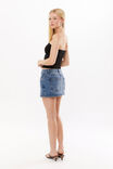 Stacey Strapless Top, BLACK - alternate image 3