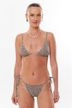 String Bikini Bottom, NINA LEOPARD BROWN - alternate image 1