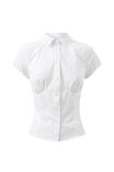Ena Short Sleeve Shirt, WHITE - alternate image 6