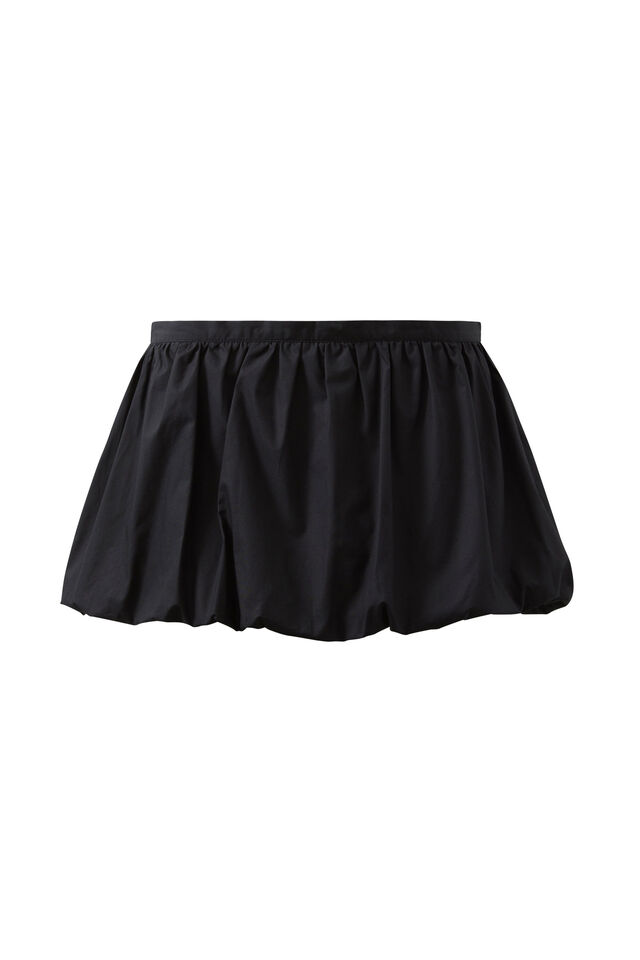 Bella Bubble Mini Skort, BLACK