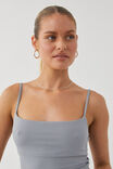 Luxe Strappy Cami, MOONLIGHT GREY - alternate image 2