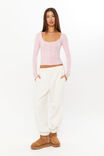 Sky Jogger Track Pant, COSY CREAM - alternate image 1