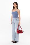 Soft Cowl Neck Halter Top, FROST BLUE - alternate image 5