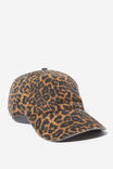 Emily Graphic Baseball Cap, WASHED LEOPARD - alternate image 3