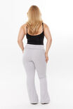 Fold Back Flare Pant, GREY MARLE - alternate image 3