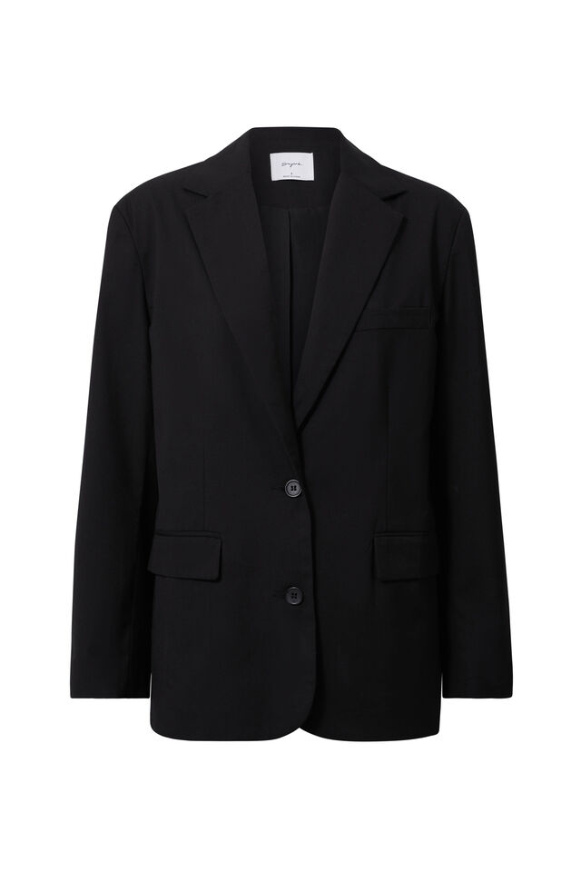 Vienna Baggy Blazer, BLACK