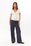 Bailey Layered Tailored Pant, NAVY SMOKE PINSTRIPE - alternate image 1