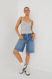 Dad Denim Jort, VACAY BLUE - alternate image 1