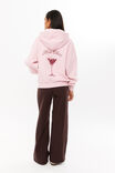Cherrytini Oversized Fleece Hoodie, ROSETTE PINK/CHERRYTINI - alternate image 2