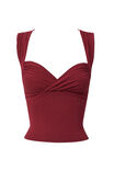 Soft Jolene Top, DEEP CHERRY - alternate image 6