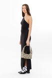 Soft One Shoulder Maxi Dress, BLACK - alternate image 5