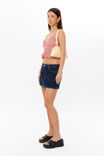 Ollie Shirred Cami, RED GINGHAM - alternate image 5