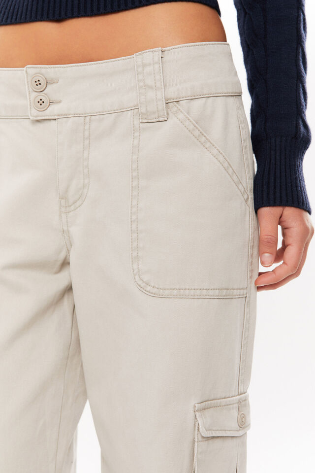 Gia Cargo Pant, MISTY STONE