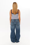 Riri Scoop Neck Tank, VARSITY NAVY STRIPE - alternate image 4