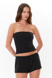 Ellie Jersey Lounge Short, JANE SPOT BLACK/WHITE - alternate image 1
