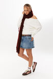 Maya Denim Mini Skirt, ARCTIC BLUE - alternate image 5