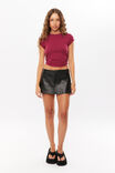 BLACK PU