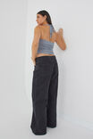 Rami Ruched Halter Top, BLUE GREY - alternate image 5