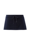 Elsie Fleece Micro Skort, NIGHT NAVY - alternate image 6