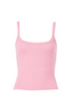Riri Scoop Neck Tank, BUBBLEGUM - alternate image 6