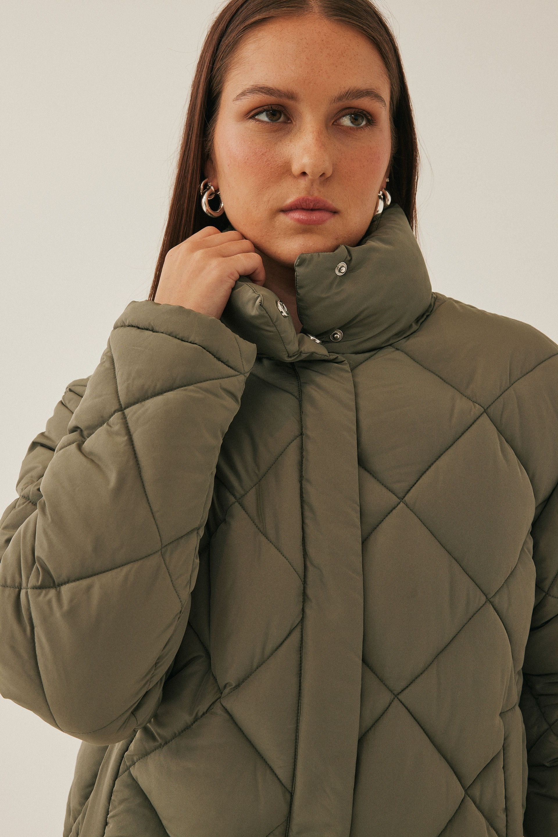 Recycled Quilted Puffer Jacket