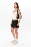Alice Split Mini Skirt, BLACK - alternate image 5
