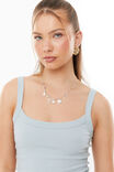 Riri Scoop Neck Tank, PASTEL JADE - alternate image 4