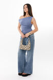 Soft Mia Ruched Top, FROST BLUE - alternate image 5