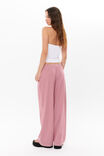 Jade Jersey Lounge Pant, LIPSTICK RED/WHITE STRIPE - alternate image 3