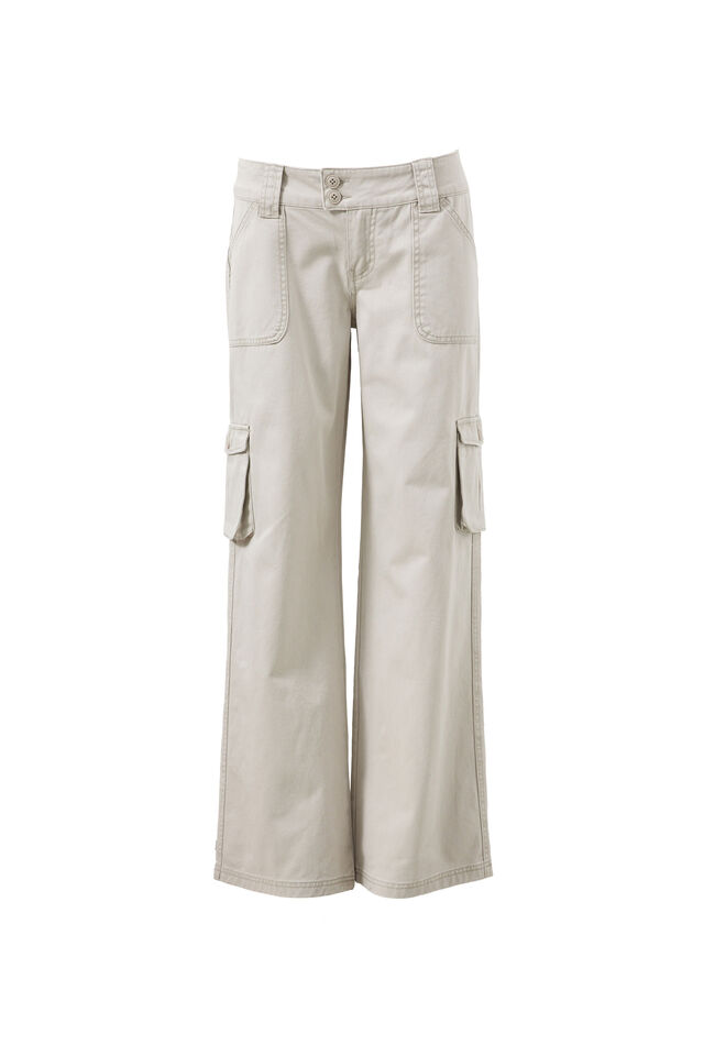 Gia Cargo Pant, MISTY STONE