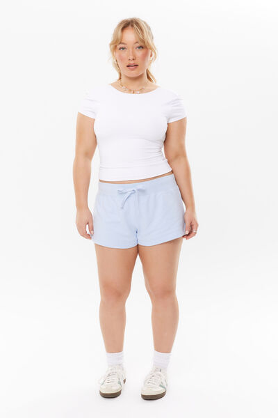 Ava Summer Sweat Short, DELICATE BLUE