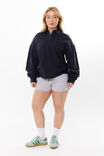 Pia Collared Polo Jumper, NAVY - alternate image 2