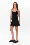 Lulu Super Smooth Scoop Neck Mini Dress, BLACK - alternate image 5