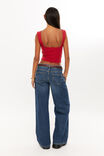 Super Smooth Backless Tank, LIPSTICK RED - alternate image 2