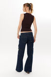 Belle V Neck Tank, BROWN BERRY - alternate image 3