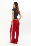 Elyse Sporty Pull On Pant, ROSEY RED/WHITE - alternate image 4